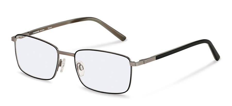 Rodenstock-Monturas de corrección-R7089-gunmetal/black