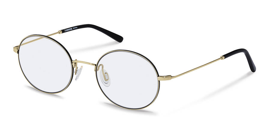 Rodenstock-Monturas de corrección-R2616-gold/black