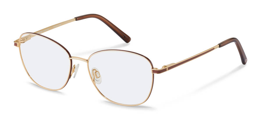 Rodenstock-Monturas de corrección-R2660-gold/brown