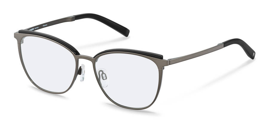 Rodenstock-Monturas de corrección-R7125-darkgun/black