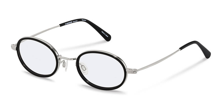 Rodenstock-Monturas de corrección-R8025-titanium/black